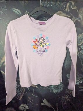 Vintage 2001 Powerpuff Girls Long sleeve youthXL